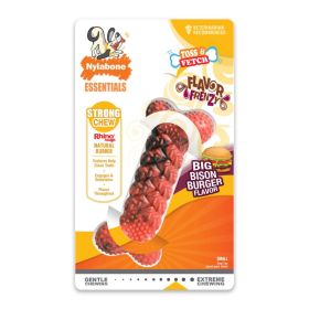 Nylabone Essentials Strong Chew Bone Bison Burger Flavor Small (Size: Small 1 Count)