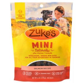 Zukes Mini Naturals Dog Treat - Savory Salmon Recipe (Size: 6oz)