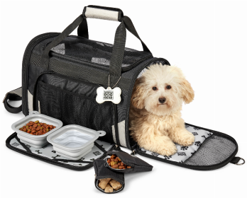 Mobile Dog Gear Pet Carrier Plus (Color: Black)