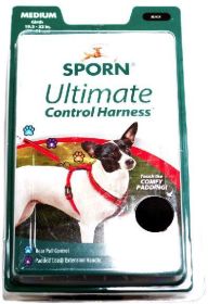 Sporn Original Training Halter for Dogs (Size: Medium Black)
