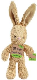 Spunky Pup Organic Cotton Bunny Dog Toy (Size: Small)