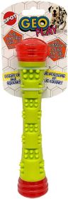 Spot Geo Play Light and Sound Stick Dual Texure Dog Toy Assorted (Size: Medium)