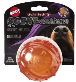 Spot Scent-Sation Peanut Butter Scented Ball (Size: 3.25 ")