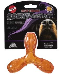 Spot Scent-Sation Peanut Butter Scented Tri Toy (Size: 5 ")