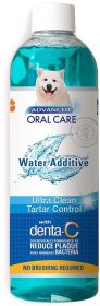 Nylabone Advanced Oral Care Water Additive Ultra Clean Tartar Control for Dogs (Size: 16oz)