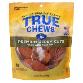 True Chews Premium Jerky Cuts with Real Duck (Size: 12oz)