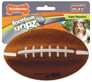 Nylabone Power Play Football Dog Toy (Size: Medium 5.5")