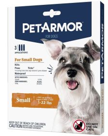 PetArmor Flea and Tick Treatment (Size: 5-22lbs)