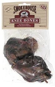 Smokehouse Knee Bone Natural Dog Treat (Size: 2  Count)
