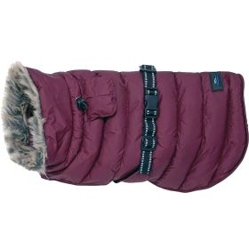 Alpine Extreme Cold Puffer Coat - Burgundy (Size: X-Small)