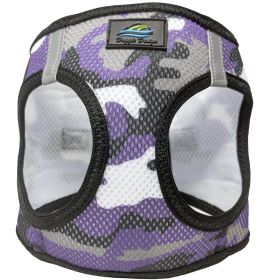 American River Dog Harness Camouflage Collection - Purple Camo (Size: XX-Small)