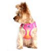 American River Dog Harness Ombre Collection - Raspberry Pink and Orange