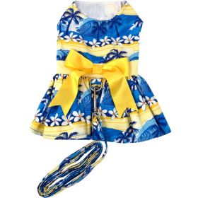 Catching Waves Harness Dress with Matching Leash (Size: X-Small)