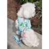 Cool Mesh Dog Harness with Leash - Surfboards and Palms