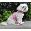 Cool Mesh Dog Harness with Leash - Pink Hawaiian Floral