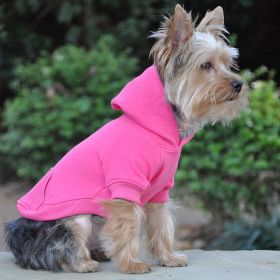 Flex-Fit Hoodie- Pink (Size: X-Small)