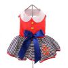 Sailor Girl with Matching Leash Dress