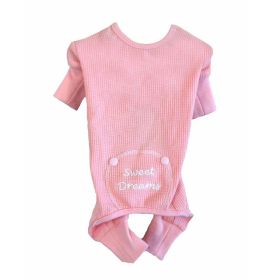 Pink Sweet Dreams Thermal Pajamas (Size: X-Small)