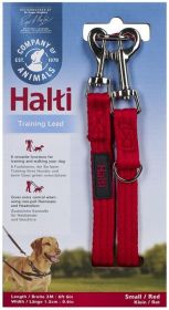 Company of Animals Halti Training Lead for Dogs (Size: Small Red)