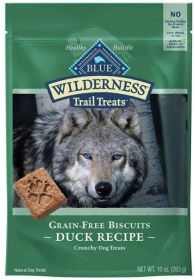 Blue Buffalo Wilderness Grain-Free Biscuits (Size: 10oz Duck)