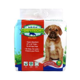 Penn Plax Dry-Tech Dog and Puppy Training Pads 23" x 24" (Size: 30  Count)