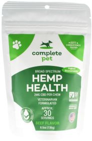 Complete Pet Hemp Health CBD Dog Chews (Size: 30 Count)