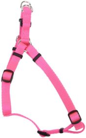 Coastal Pet Comfort Wrap Adjustable Harness (Size: 26-38" Girth 1 "Neon Pink)
