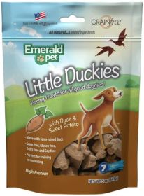 Emerald Pet Little Duckies Dog Treats (Flavor: Duck & Sweet Potatoe)
