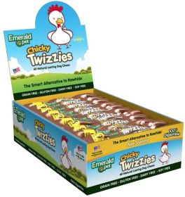 Emerald Pet Chicky Twizzies Natural Dog Chews (Size: 30 Count)