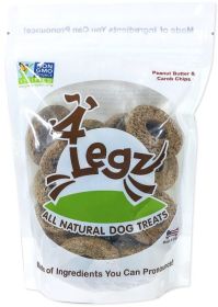 4Legz Ode 2 Odie Peanut Butter and Carob Chips for Dogs (Size: 7oz)