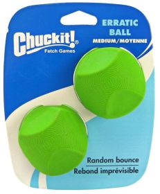Chuckit Erratic Ball for Dogs (Size: Medium 26" Launcher)