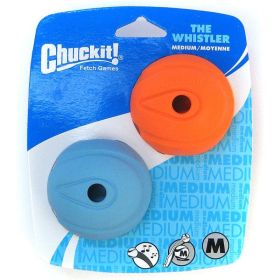Chuckit The Whistler Chuck-It Ball (Size: Medium 2.25 " Diameter)