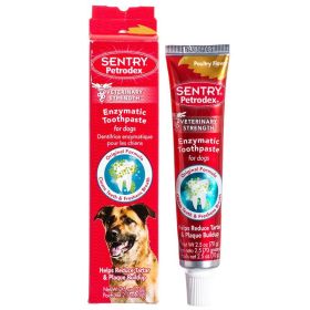 Petrodex Enzymatic Toothpaste for Dogs & Cats Poultry Flavor (Size: 2.5oz)