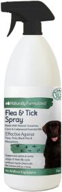 Natural Chemistry Natural Flea & Tick Spray for Dogs (Size: 24oz)
