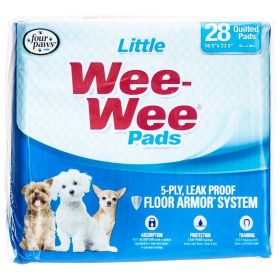 Four Paws Wee Wee Pads (Size: 28 Pack 22" L x 23" W Little Dogs)