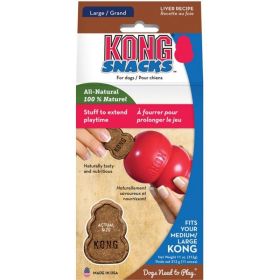 Kong Stuff'n Snacks - Liver Recipe (Size: Large 11oz)