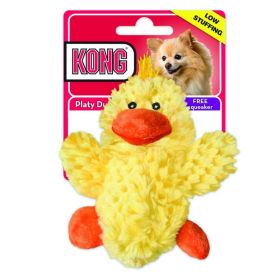 Kong Plush Platy Duck Dog toy (Size: Small 5")