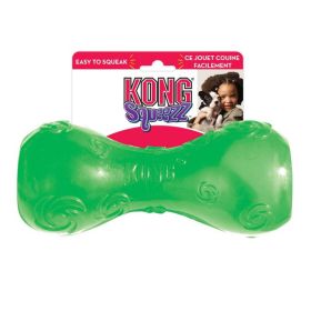 Kong Squeezz Dumbell Dog Toy (Size: Small)