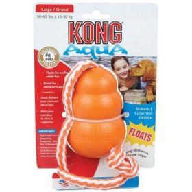 Kong Aquat Floating Dog Toy (Size: Large - Dogs 30-65 lbs)