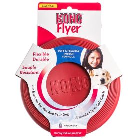 Kong Flyer Dog Disc (Size: Small 6.5" Diameter)
