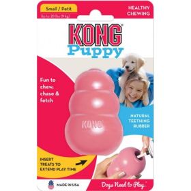 Kong Puppy Kong (Size: Small 4.25"L x 1.62"W x 6.5"H)