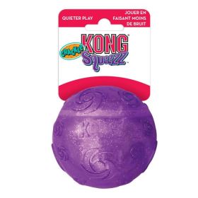 Kong Squeezz Crackle Ball Dog Toy (Size: Medium Ball)