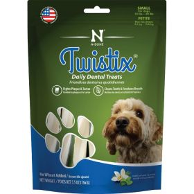 Twistix Wheat Free Dental Dog Treats - Vanilla Mint Flavor (Size: Small 10-30Lbs 5.50oz)