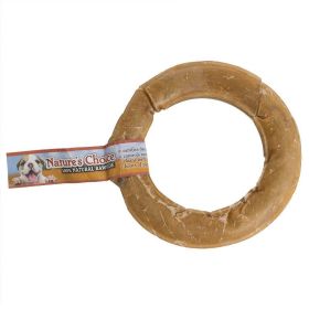 Loving Pets Nature's Choice Pressed Rawhide Donut (Size: Large - (6" Diameter))