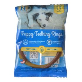 N-Bone Puppy Teething Ring - Chicken Flavor (Size: 3.5 Diameter 1 Pack)