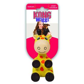 Kong Wiggi Giraffe Dog Toy (Size: Large 1 Pack)