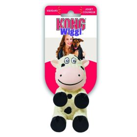 Kong Wiggi Cow Dog Toy (Size: Small 1 Pack)