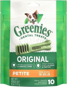 Greenies Petite Dental Dog Treats (Size: 10  Count)