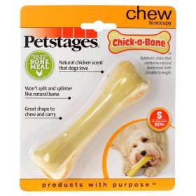 Petstages Chick-a-Bone Dog Chew (Size: Small 1  Count up to 20lbs)