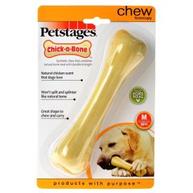 Petstages Chick-a-Bone Dog Chew (Size: Medium1  Count up to 35lbs)